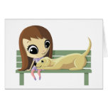 Mary and Crouton the Dog Cards