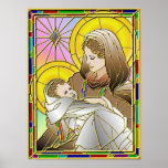 Mary and Jesus posters