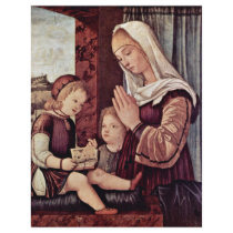 Mary And John The Baptist, Pray To The Christ Chil Full Color Flyer