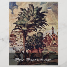Mary And Saints  By Piero Di Cosimo (Best Quality) Flyer Design
