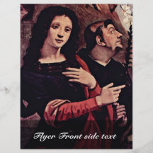 Mary And Saints  By Piero Di Cosimo (Best Quality) Personalized Flyer