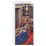 Mary And The Infant Jesus By The Fireplace rack cards