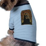 Mary And The Infant Jesus Surrounded By Six Angels Doggie Tee Shirt