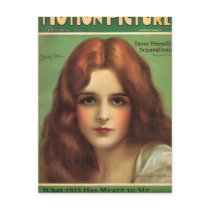 Mary Astor 1926 movie magazine Postcard