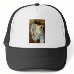 Mary Cassatt's The Child's Bath (circa 1892) hats