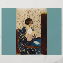 Mary Cassatt's The Letter (circa 1891) Personalised Flyer