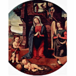 Mary Christ Child St. John The Baptist Kneeling An photo sculptures