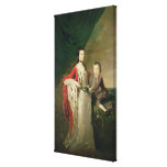 Mary, Countess of Shaftsbury and her Son Canvas Print
