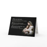 Mary had a Little Lamb Christmas Card