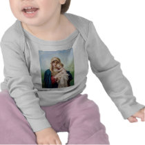 Mary holding Jesus T Shirt