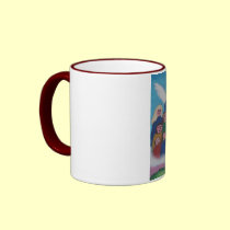 Mary In Heaven (dark) mugs