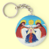Mary In Heaven keychains