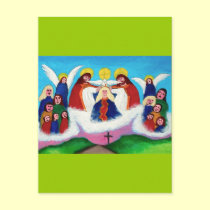 Mary In Heaven postcards