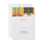 Mary Janes & Sneakers (Amber) RSVP invitations
