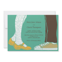 Mary Janes & Sneakers (Mint) Wedding