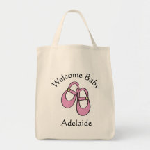 Mary Janes Tote Bag Pink