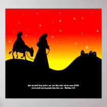 Mary & Joseph, Bible Scripture Verse
