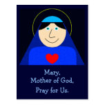 Mary Mother of God Postcard