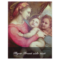 Mary With Christ Child And John The Baptist Flyers