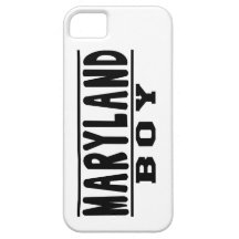 Maryland Boy Designs iPhone 5 Cases