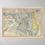 Maryland, DC, and Delaware Print