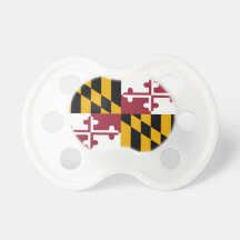 Maryland Flag Booginhead Pacifier