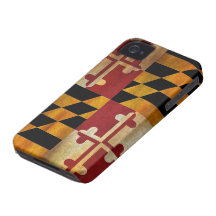 Maryland Flag iPhone 4 Cases
