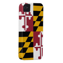 Maryland Flag iPhone 4 Covers