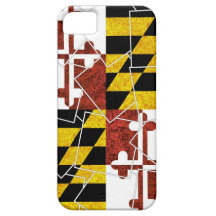 Maryland Flag iPhone 5 Covers