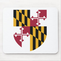 Maryland Flag Theme 00 Mouse Pads