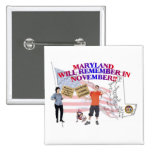 Maryland - Return Congress to the People! Pinback Buttons