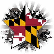 Maryland Star Photo Cutouts