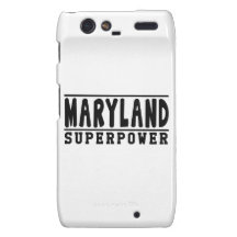 Maryland Superpower Designs Motorola Droid RAZR Cover