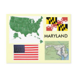 Maryland, USA postcards
