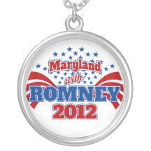 Maryland with Mitt Romney 2012 Pendant
