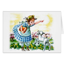 Mary's Lamb Greeting Cards
