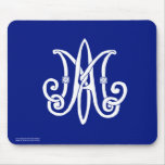 Mary's Monogram Mousepad