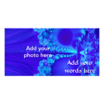 Marys Veil Fractal Customised Photo Card