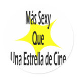 Mas Sexy Que Una Extralla De Cine stickers