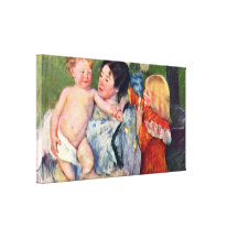 Masaccio - Adoration of the Magi Stretched Canvas Print