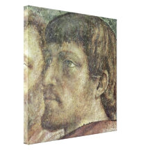 Masaccio - Head of an Apostle Stretched Canvas Prints