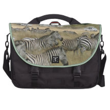 Masai Mara Great Animal Migration Laptop Bag