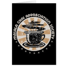 Masala Chai Appreciation Society Card
