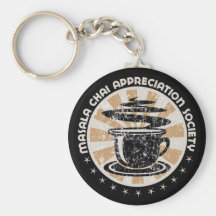 Masala Chai Appreciation Society Keychain