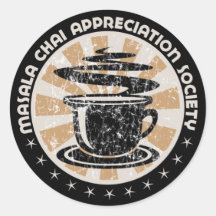 Masala Chai Appreciation Society Sticker