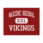 Mascenic Regional - Vikings - High - New Ipswich postcards