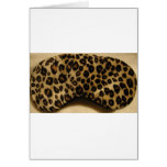 mask, clock greeting card