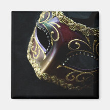 Mask Fridge Magnet