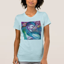 MASK IN BLUE TEE SHIRTS