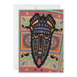 Mask Matisse Style invitations